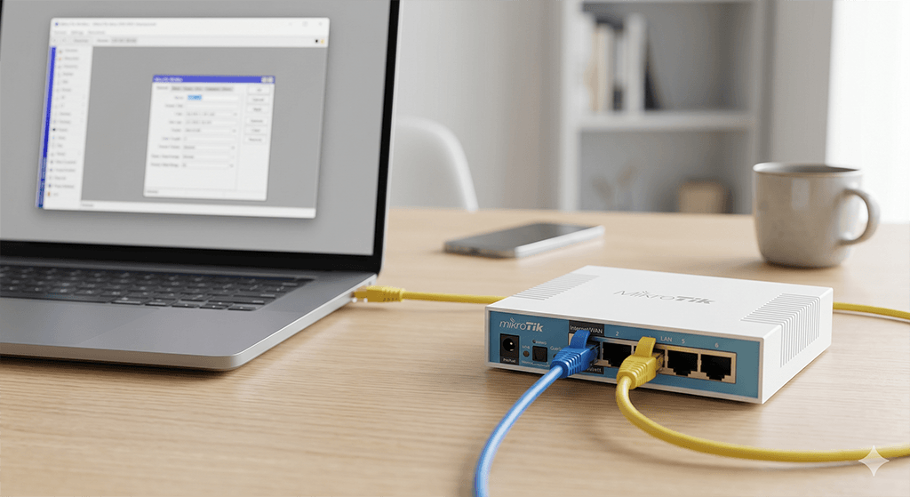 My First MikroTik Configuration: Basic Setup Guide for Beginners